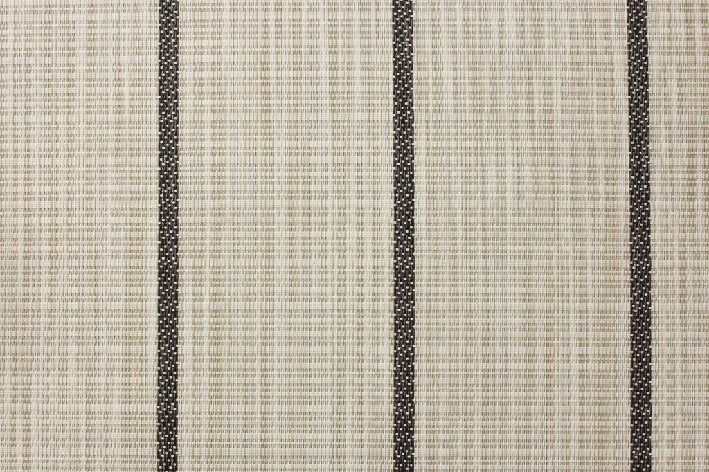Ivory Black Stripe